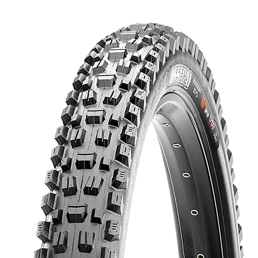 Mountain Tire, 275x2.50, Folding, Tubeless Ready, 3C Maxx Grip, DH, Wide Trail, 60x2TPI, Black