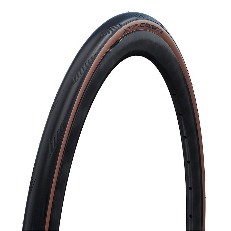 Road Tire, 700x28C, Folding, Tubeless Ready, Addix, RaceGuard, 67TPI, Bronze