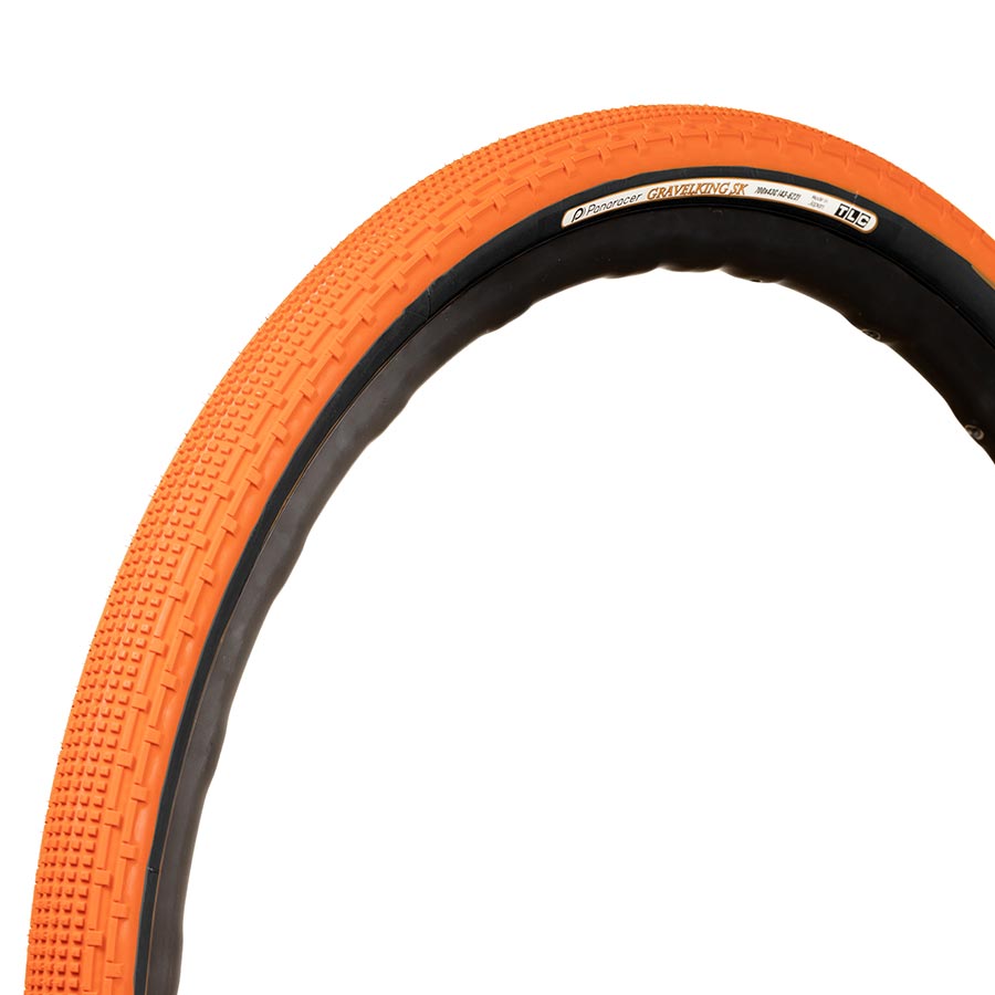 Gravel Tire, 700x32C, Folding, Tubeless Ready, ZSG Natural, Advanced Extra Alpha Cord, 126TPI, Orange