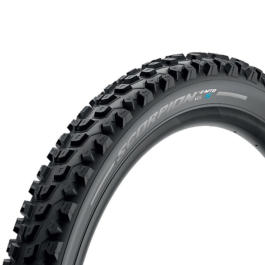 Pirelli, Scorpion E-MTB S, Mountain Tire, 29x2.60, Folding, Tubeless Ready, SmartGRIP Gravity, Hyperwall, 60TPI, Black