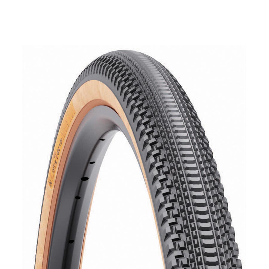 Gravel Tire, 700x40C, Folding, Tubeless Ready, Dual DNA, TCS Light/Fast Rolling, 60TPI, Tanwall