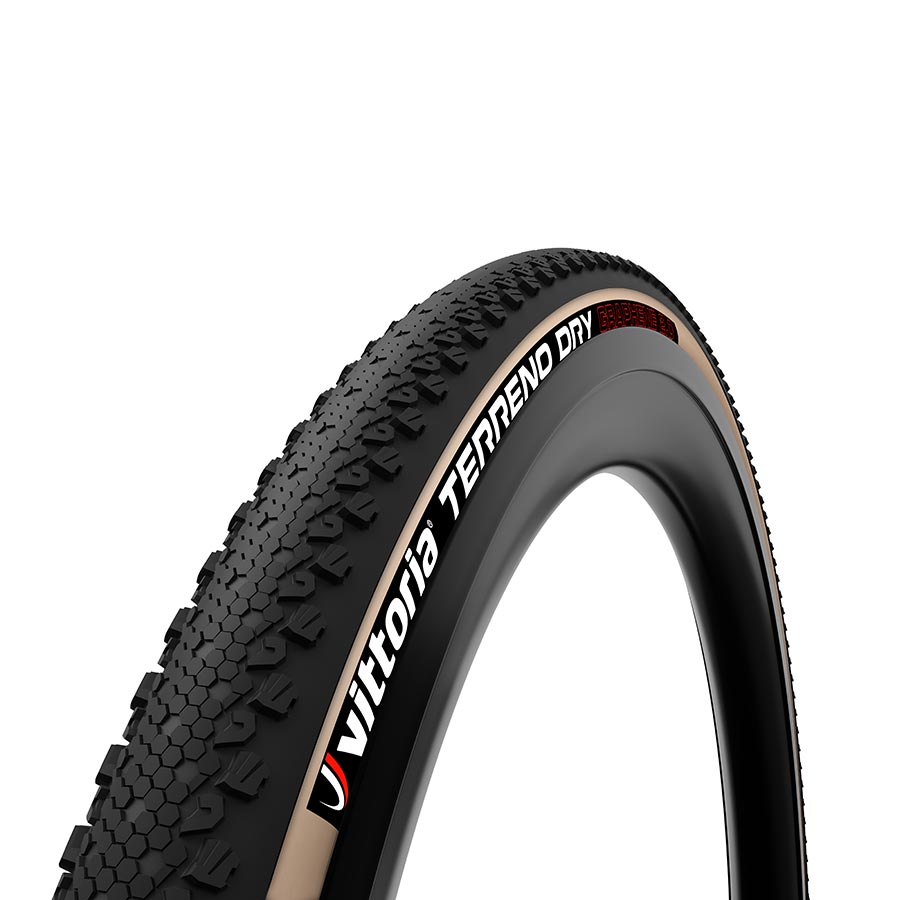 700x40C, Folding, Tubeless Ready, Tan