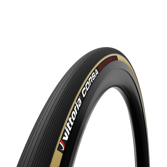 700x24C, Folding, Tubeless Ready, Tan