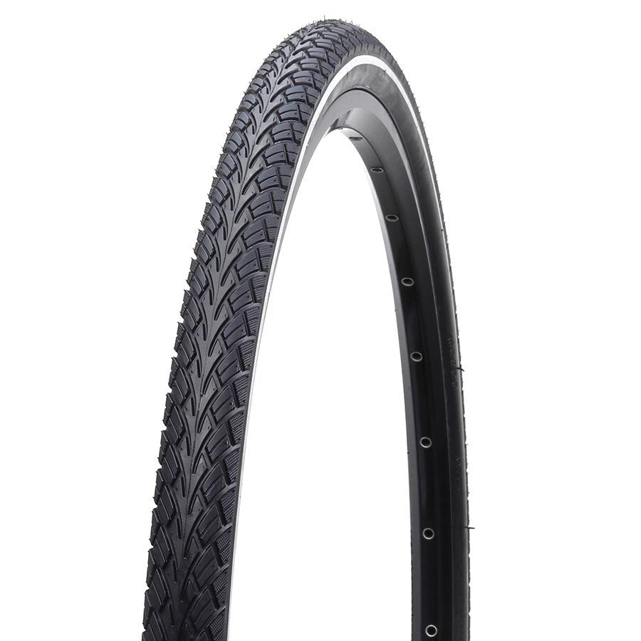 700x35C, Wire, Clincher, 27TPI, Black