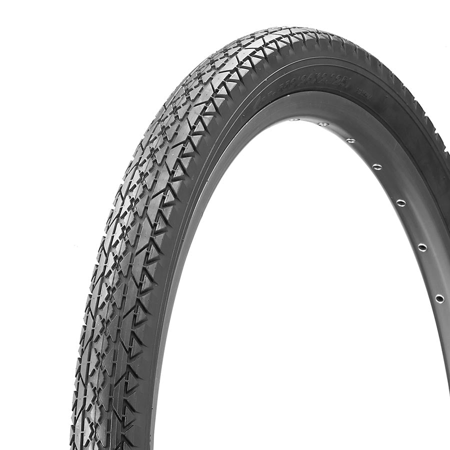 24''x2.125, Wire, Clincher, 27TPI, Black