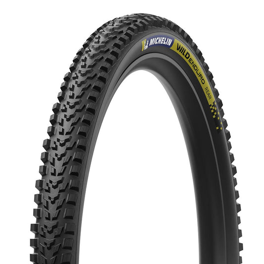 Michelin, WILD ENDURO REAR RACING LINE, Mountain Tire, 29''x2.40, Folding, Tubeless Ready, MAGI-X, Black