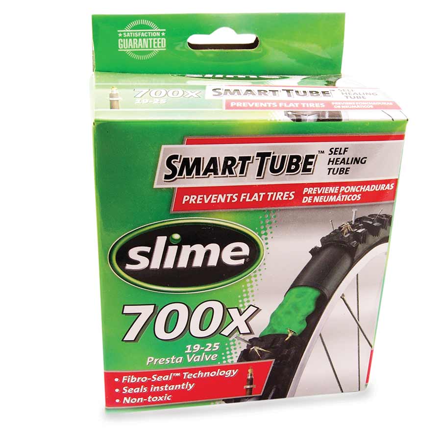 Smart Tube, 700X19/25, Presta, 34mm Valve With Pre filled Slime sealant