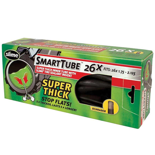 Slime, Superthick, Inner tube, 26x1.75/2.125, Schrader, Pre-filled with Slime