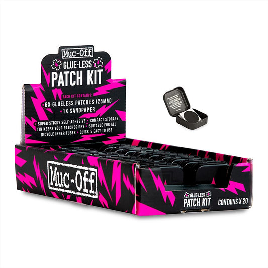 Muc-Off, Glueless Patch Kit, 20pcs