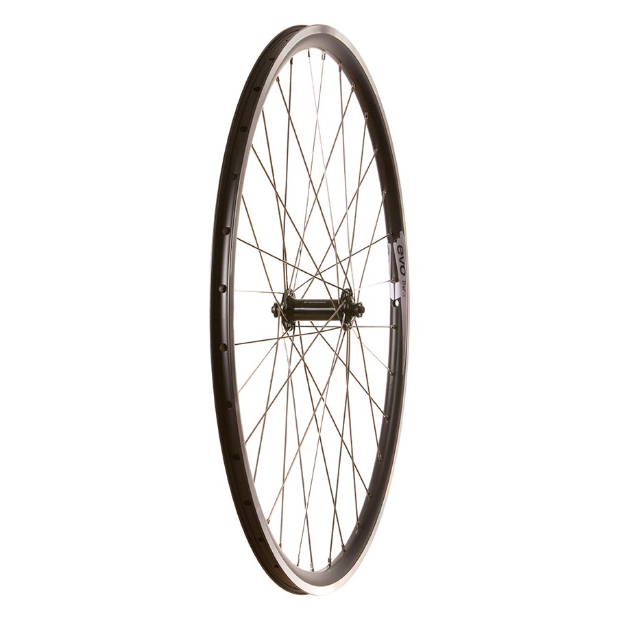 Tiagra HB-RS400 Black, Wheel, Front, 700C / 622, Holes: 32, QR, 100mm, Rim