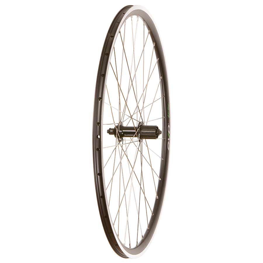 Tiagra FH-RS400 Black, Wheel, Rear, 700C / 622, Holes: 32, QR, 130mm, Rim, Shimano HG 11