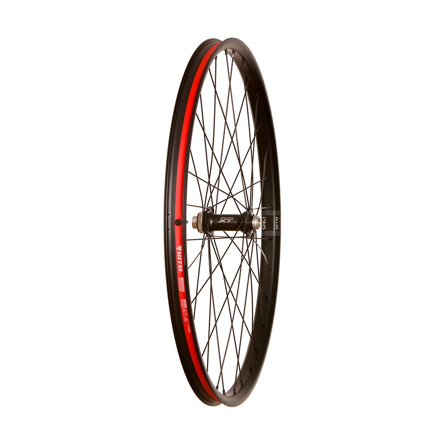 HB-MT400-B, Wheel, Front, 29'' / 622, Holes: 32, 15mm TA, 110mm, Disc Center Lock / IS 6-Bolt