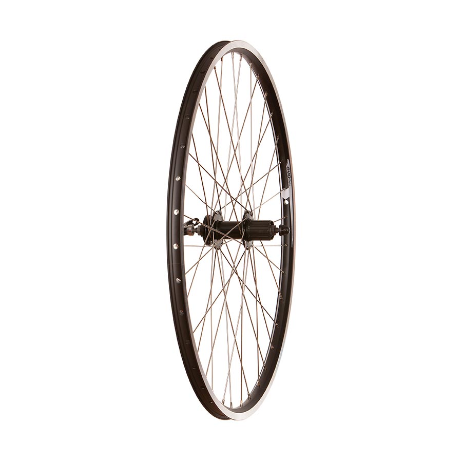 Rear, 700C / 622, Holes: 36, QR, 135mm, Rim and Disc IS 6-bolt, Shimano HG