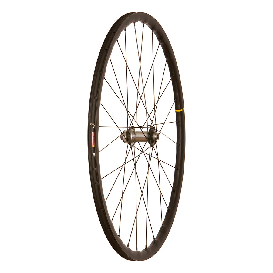 HB-RS770, Wheel, Front, 700C / 622, Holes: 28, 12mm TA, 100mm, Disc Center Lock