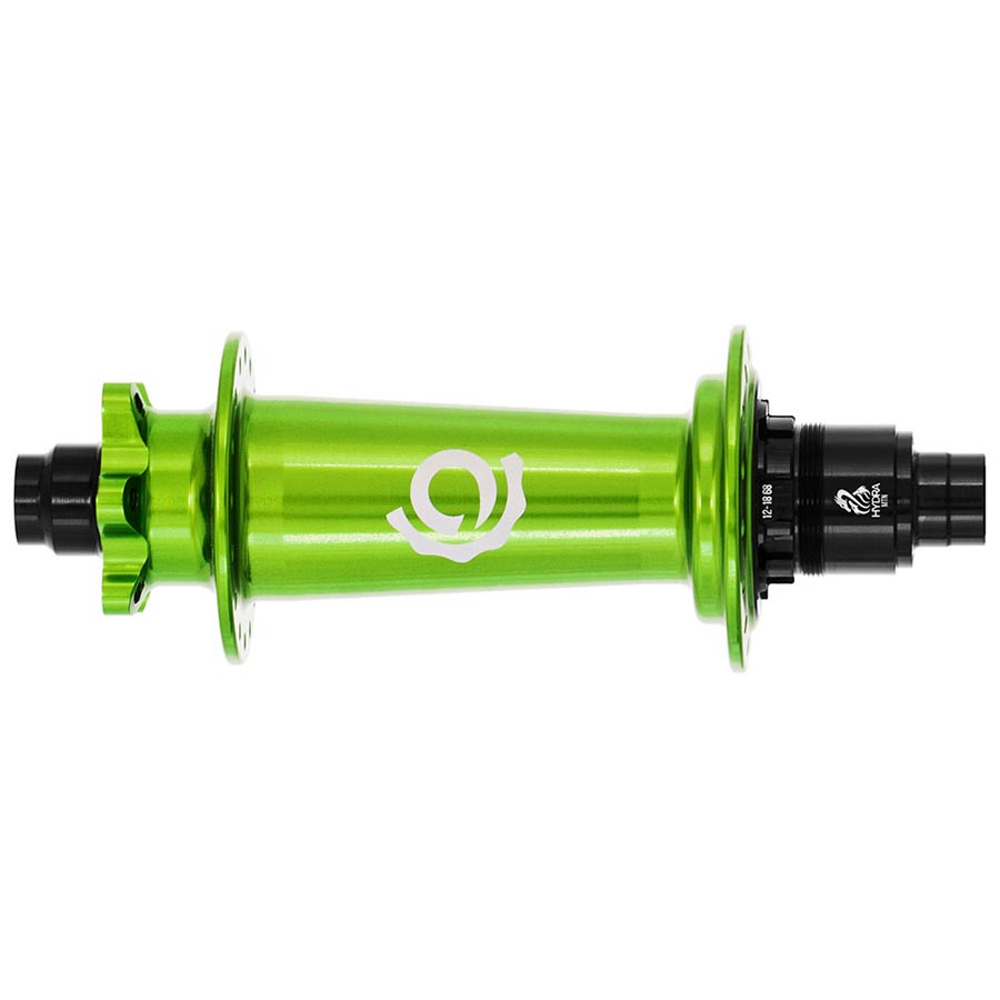 32H, 12mm TA, 148mm, SRAM XD, Lime Green