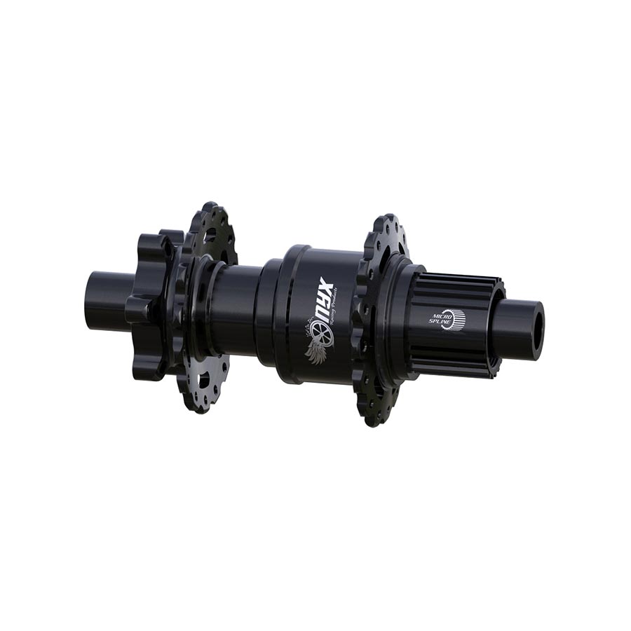 32H, 12mm TA, 148mm, Shimano Micro Spline, Black