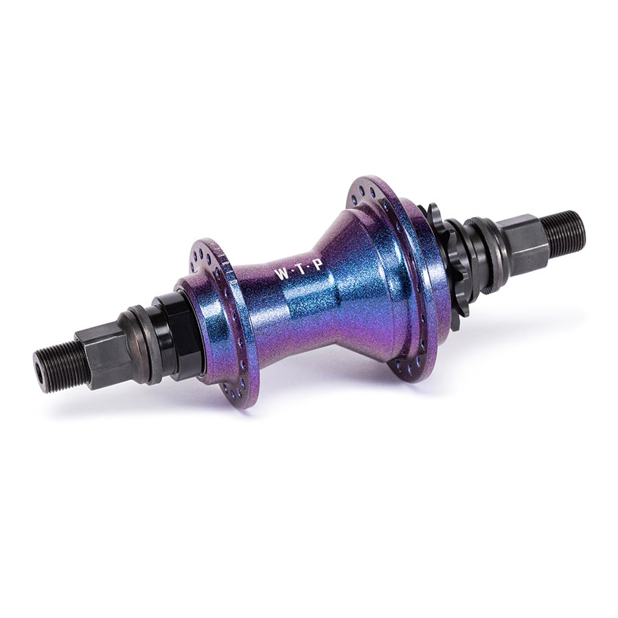 Rear, Right side drive, 36H, 110mm, Freecoaster, Purple