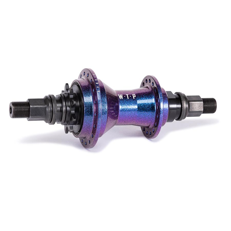 Rear, Left side drive, 36H, 110mm, Freecoaster, Purple