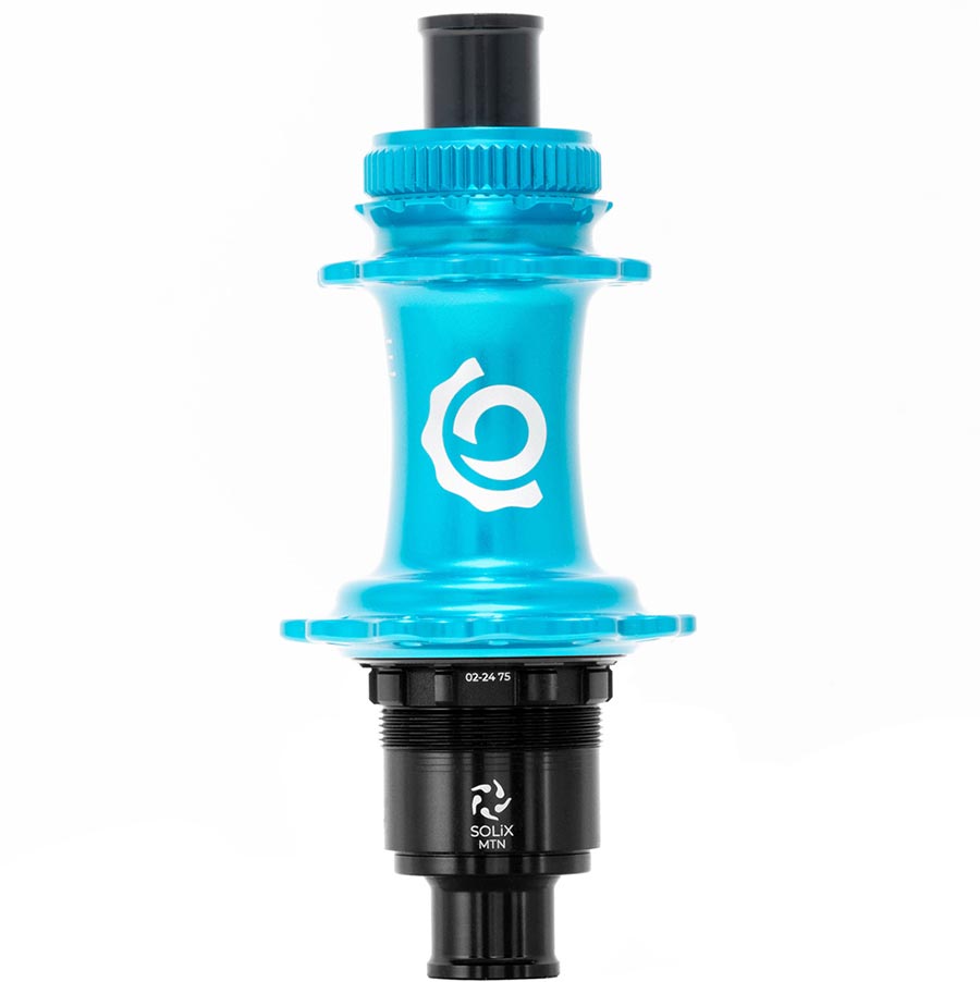 28H, 12mm TA, 148mm, SRAM XD, Turquoise