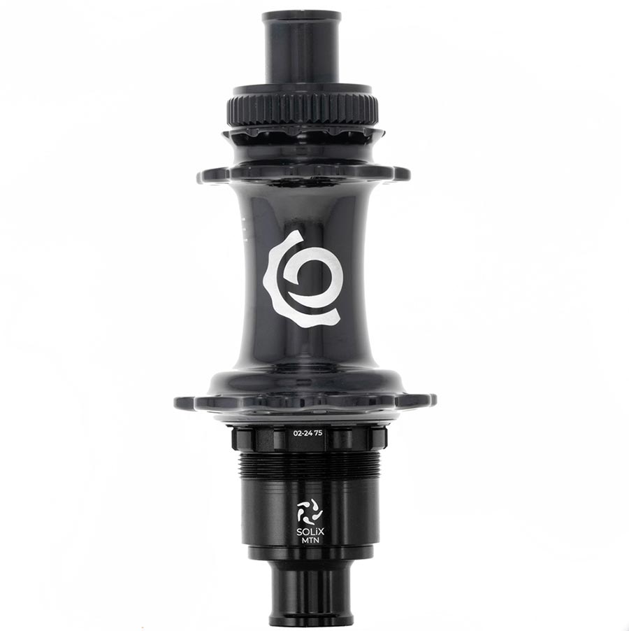 24H, 12mm TA, 148mm, Shimano Micro Spline, Black