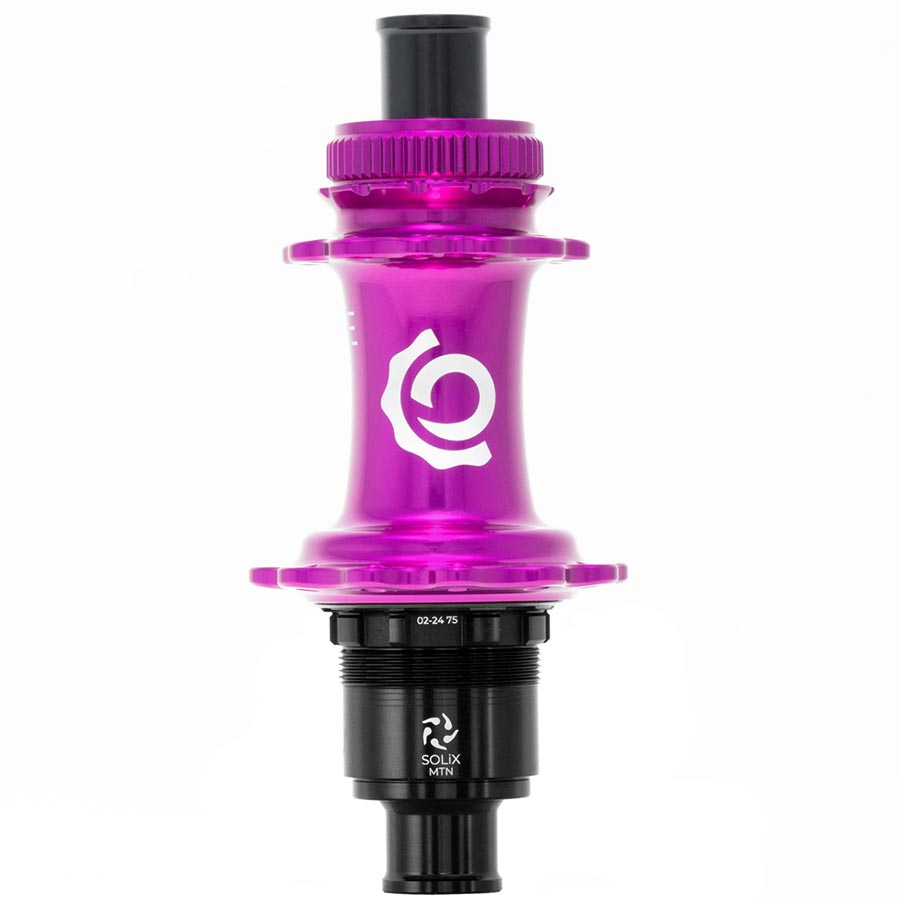 24H, 12mm TA, 148mm, Shimano Micro Spline, Purple