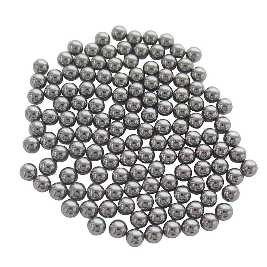 Steel Ball Bearings, Bottle of 500, 3/16''