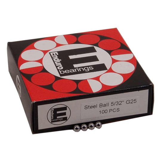 Enduro, Grade 25 loose ball bearings, Box Of 100, 5/32''