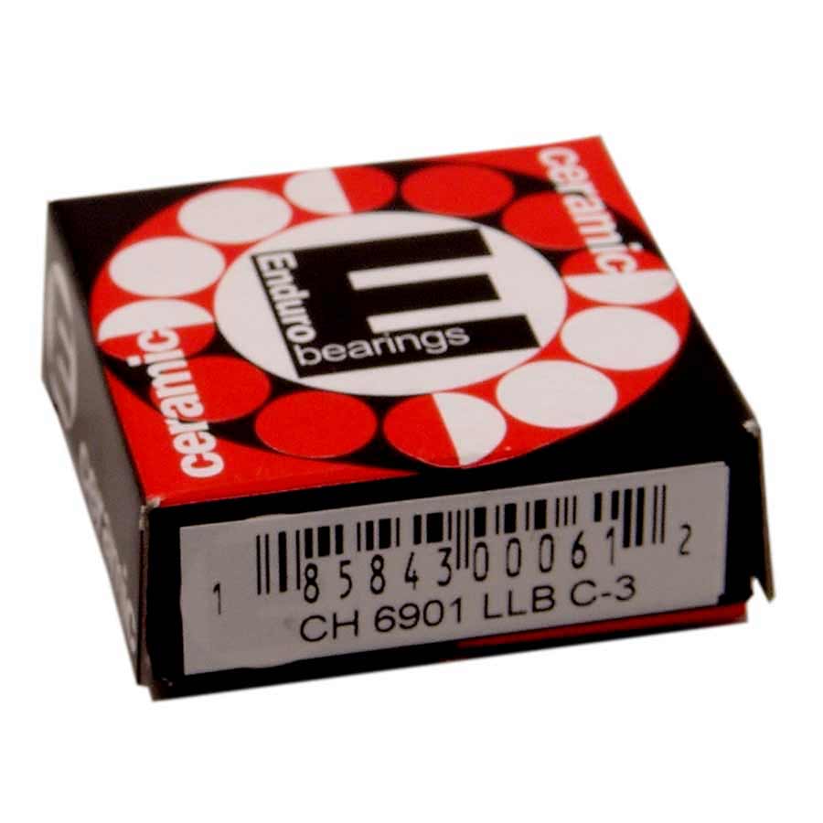 Enduro, 6901 2RS Ceramic Cartridge ID=12 OD=24 W=6