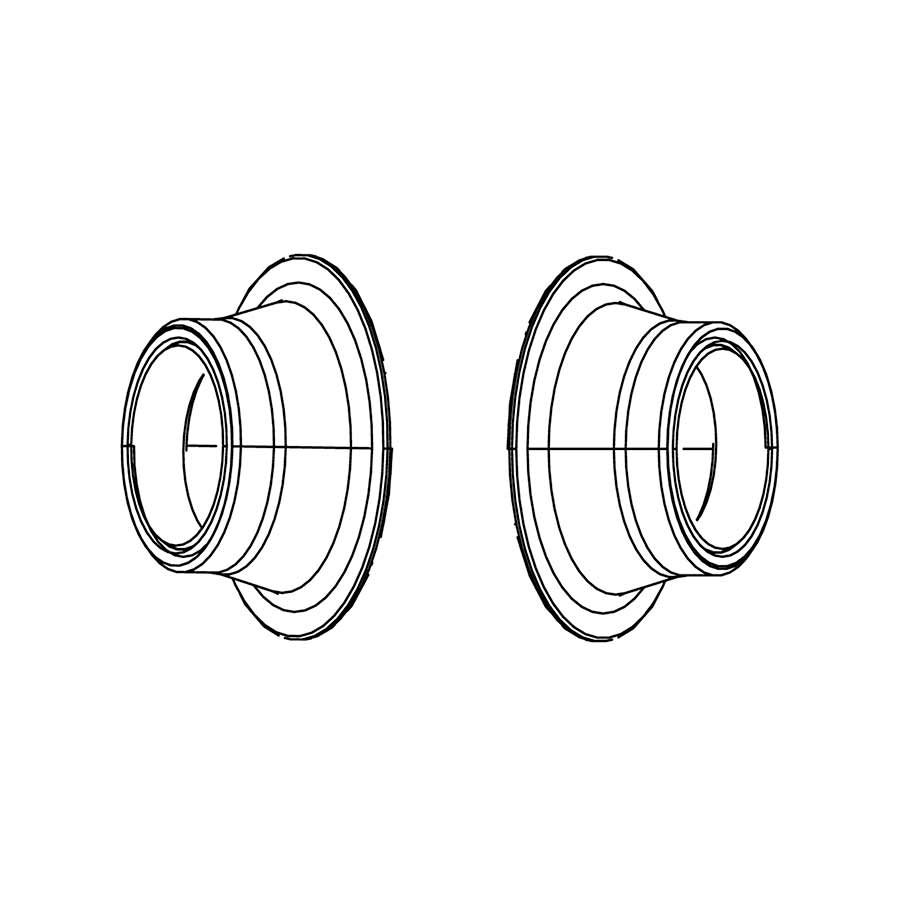 77 Disc Front 100/15mm TA