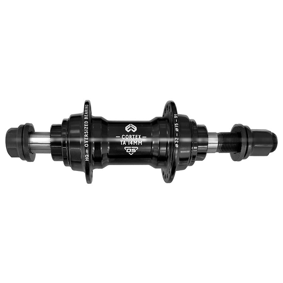 Eclat, Cortex TA, Hub, Front, 36H, 100mm, BMX Cassette, Black