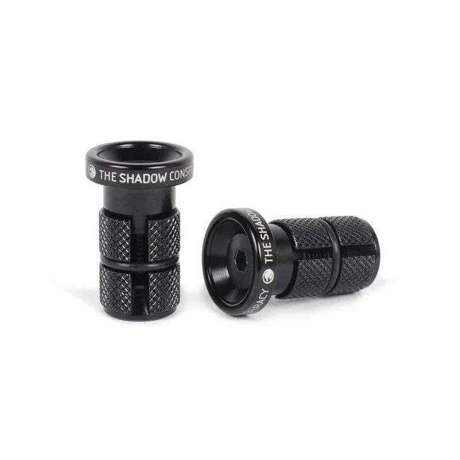 Shadow Deadbolt Slim Bar Ends (Black)