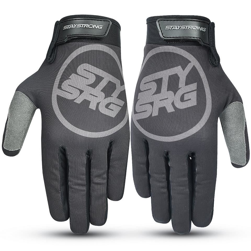 Stay Strong Staple 3 Gloves - Black available at 5150bmx.com