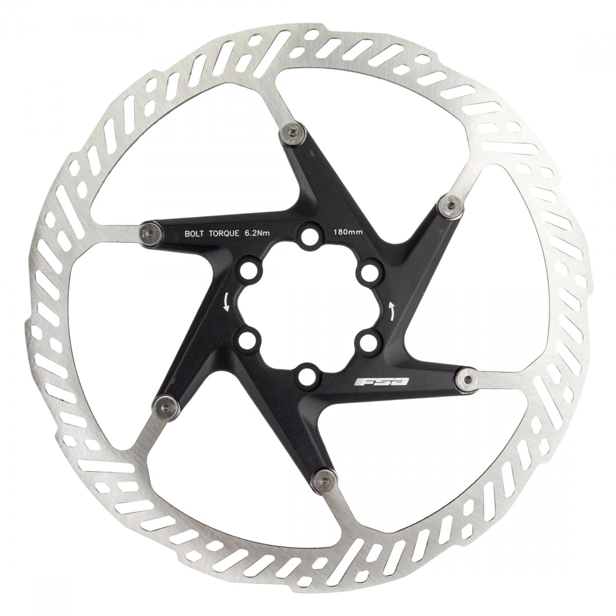 FULL SPEED AHEAD FSA DISC ROTOR 180 KFORCE 2pc - FULL SPEED AHEAD