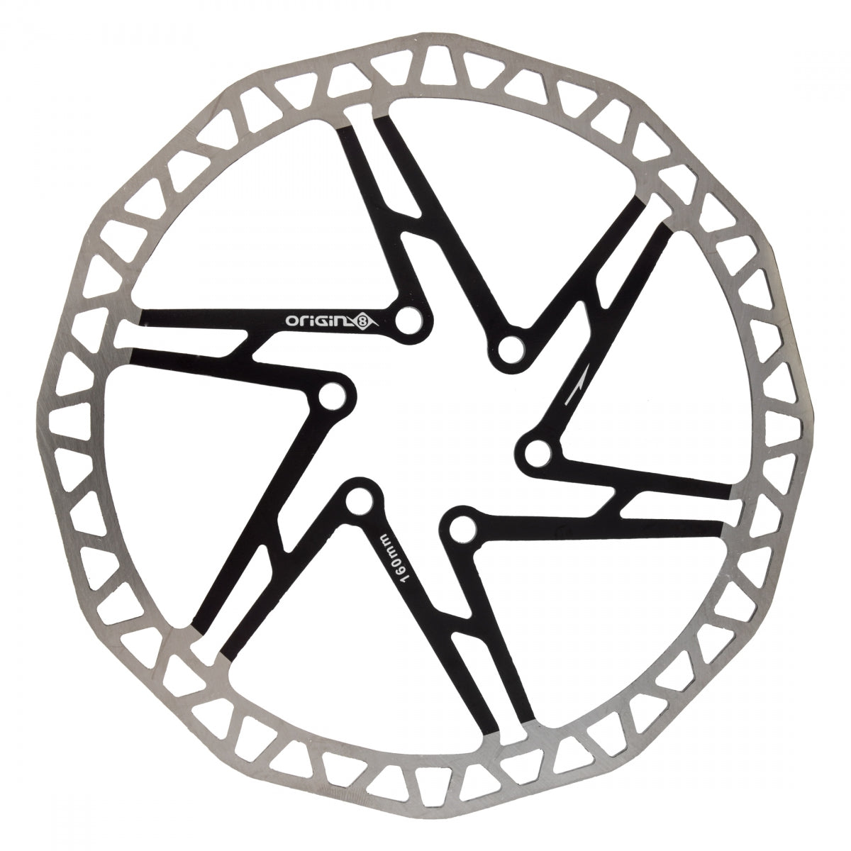 ORIGIN8 OR8 DISC ROTOR SPDCK 1p 6B 160mm BK - ORIGIN8