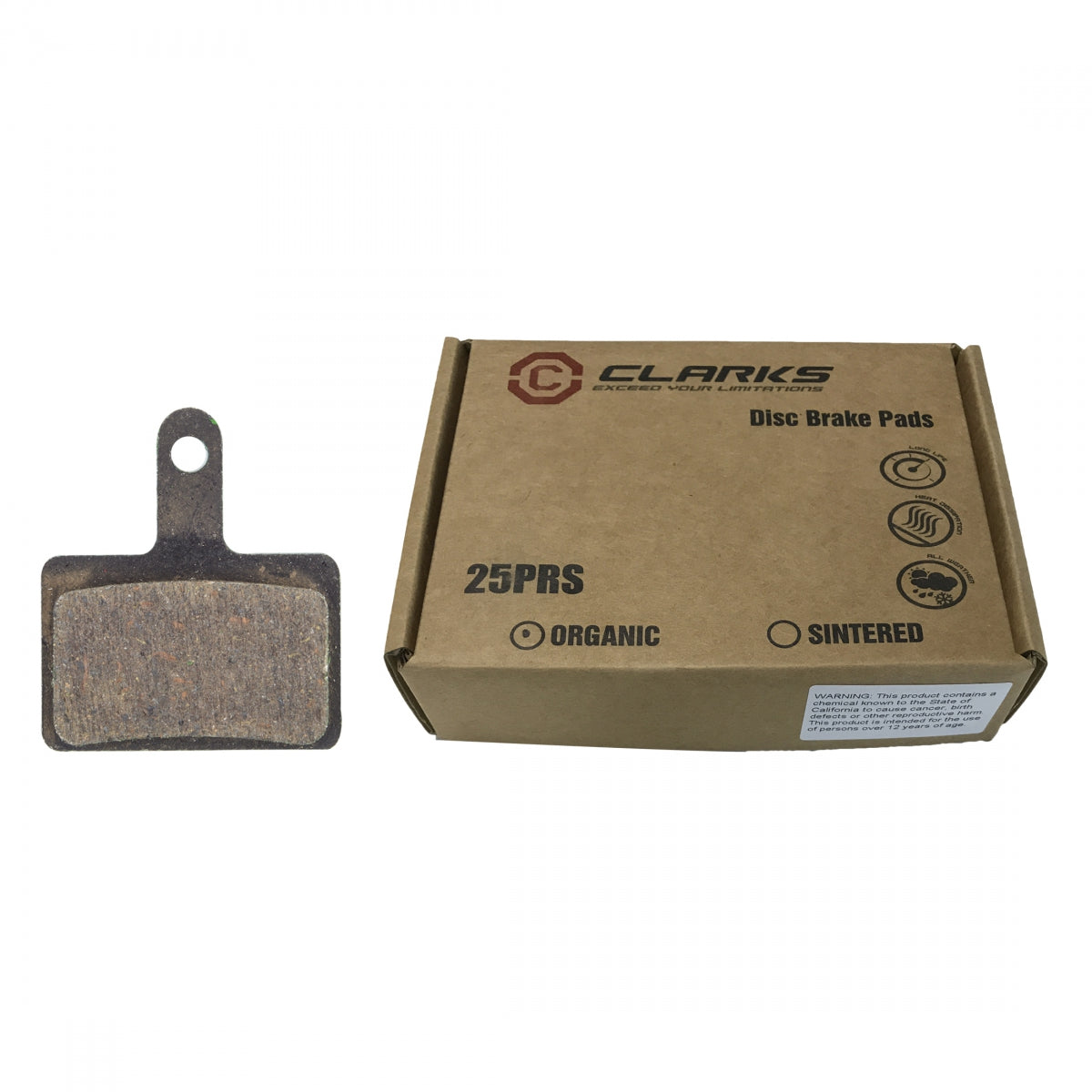 CLARKS CLK DISC TRAY ORG VX811 BXof 25pr SHI 515/475/525/465/495/395/DRACO/CLK-S2 - CLARKS