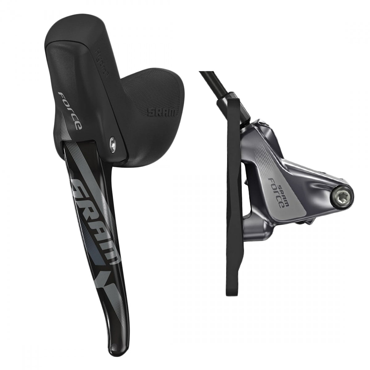 SRAM FORCE1 HYD Front 950mm w/CALIPER FLAT MOUNT NO ROTORorBRACKET - SRAM
