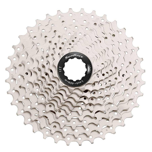 Sun Race, CSMS3, Cassette, 10 sp. 11-42T, For Shimano/SRAM, Metallic Silver