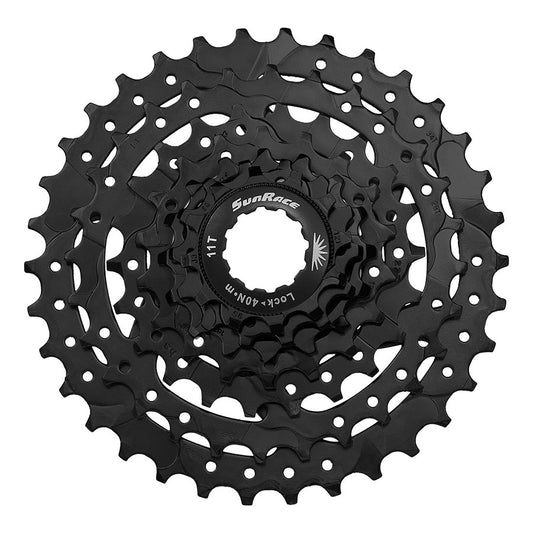 Sunrace, CSM40, Cassette, Black, Speed: 7, 12-34T