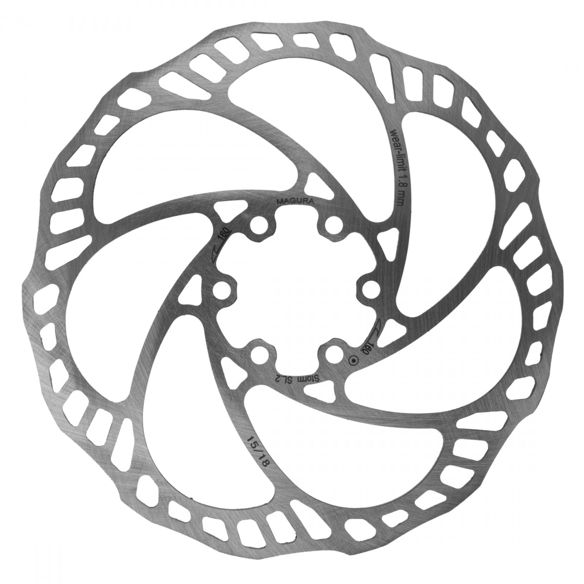 MAGURA MAG DISC ROTOR STORM SL.2 160 6B - MAGURA