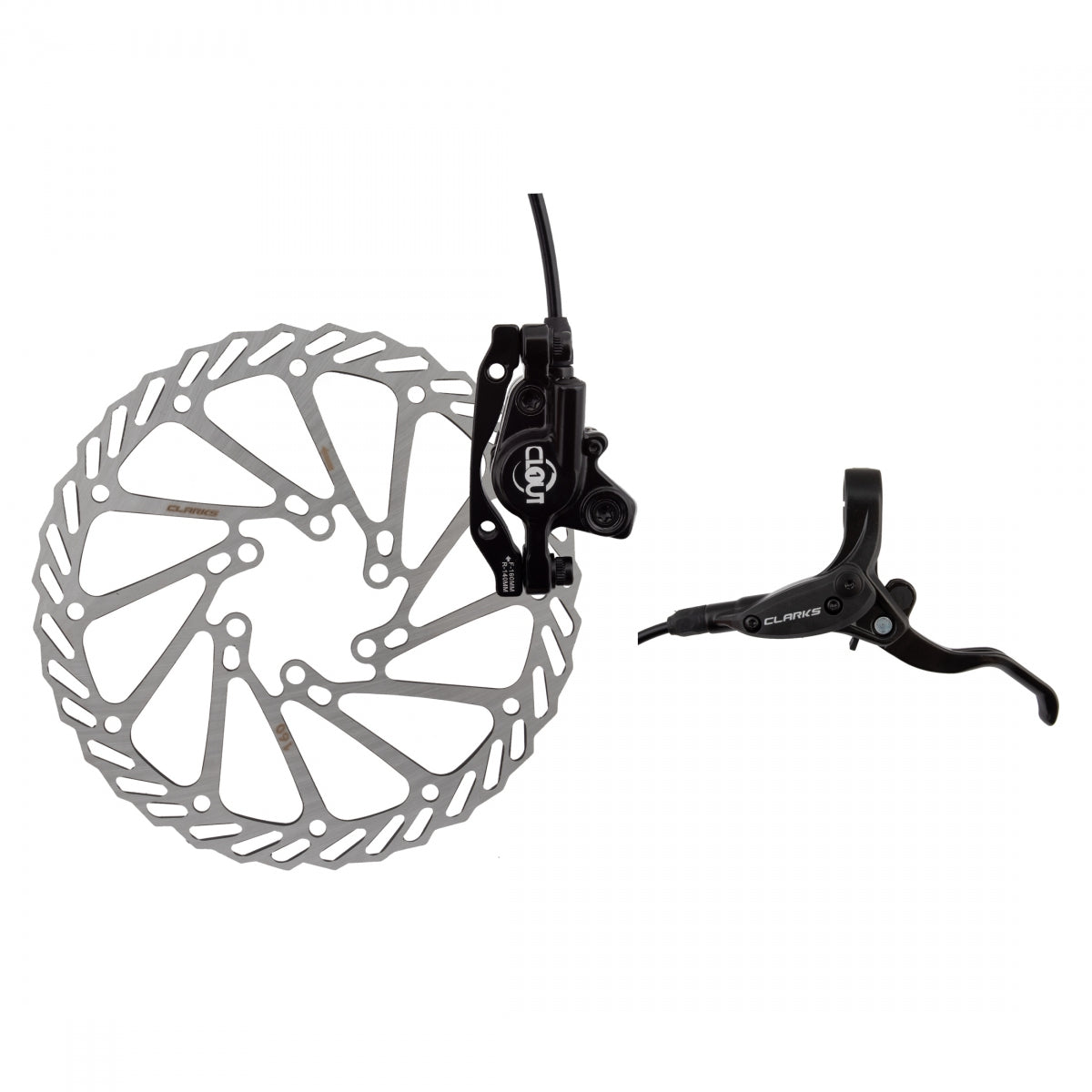 CLARKS CLK CLOUT-1 HYD Front w/LVR 160 BK - CLARKS