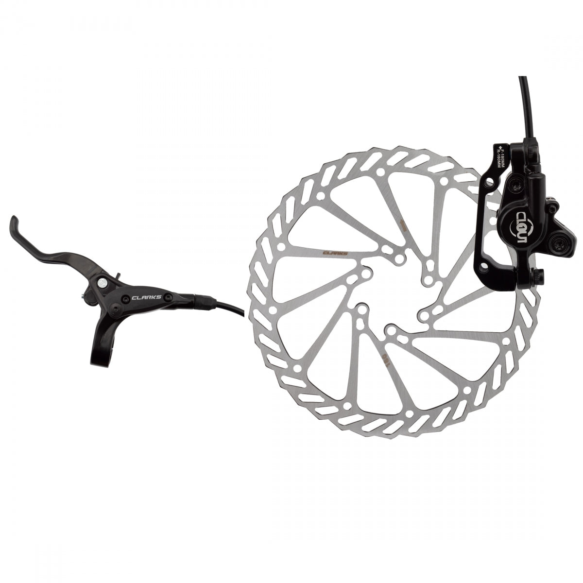 CLARKS CLK CLOUT-1 HYD Front w/LVR 180 BK - CLARKS
