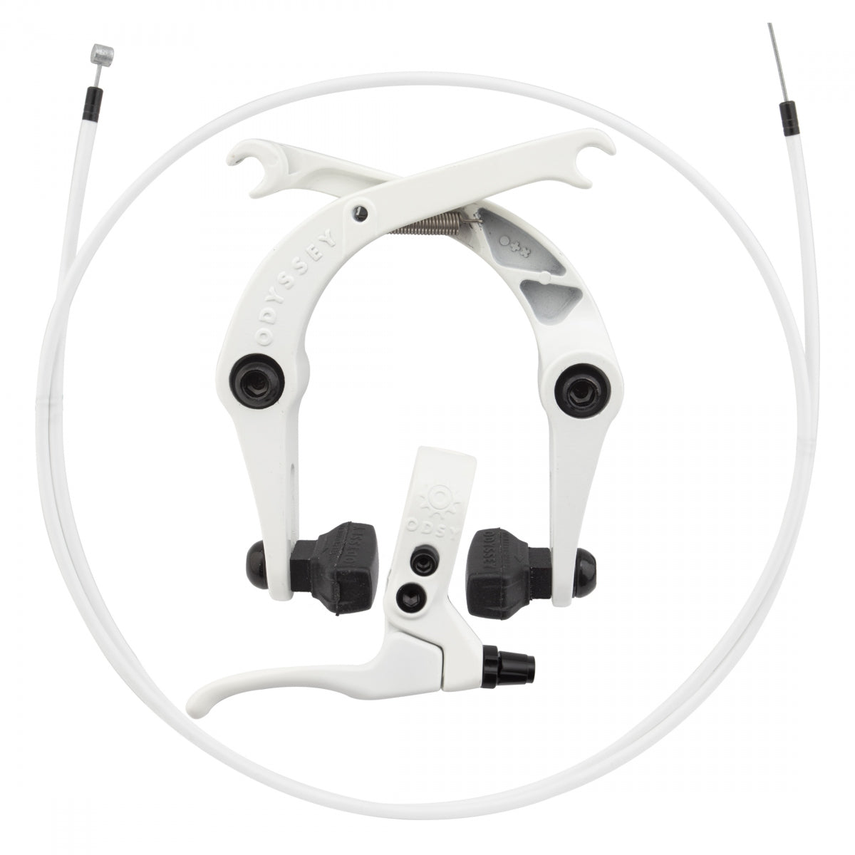 ODYSSEY BRAKESET ODY SPRINGFIELD WH w/LVR/CBL - ODYSSEY