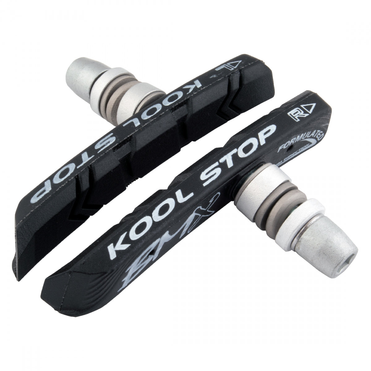 KOOLSTOP K/S V-BRAKE BMX BK PR w/HRDWR - KOOLSTOP