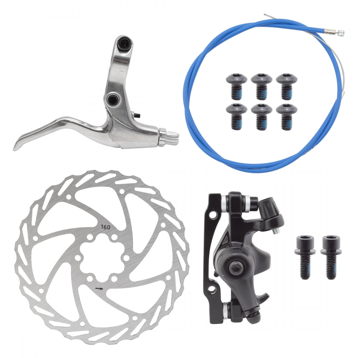 BLACK OPS BK-OPS REP SPEC-OP-29 DISC BK Front w/ROTOR/LVR SL - BLACK OPS