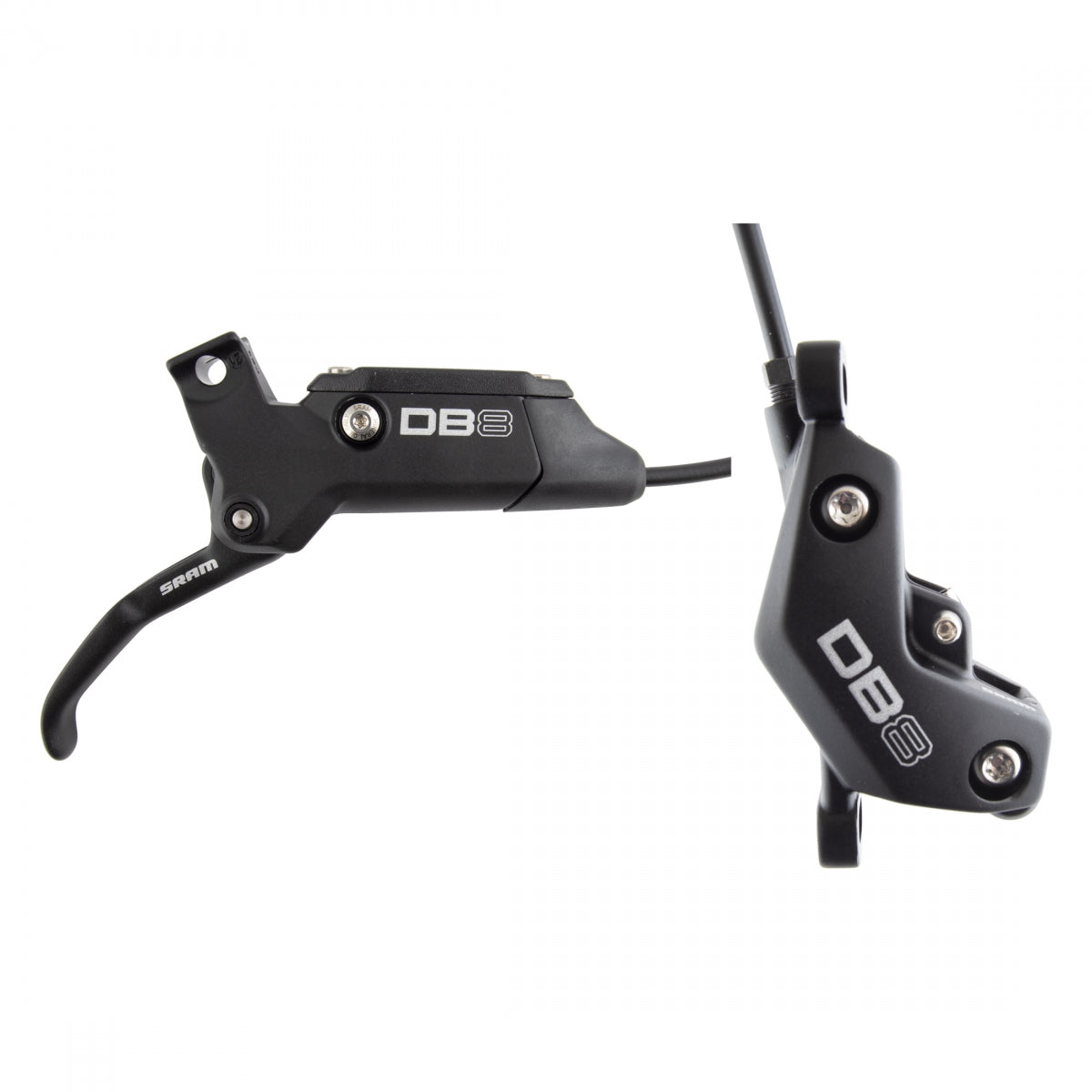 SRAM DB8 Rear BK 2000mm W/O ROTOR/BRKT f/MINERAL OIL - SRAM