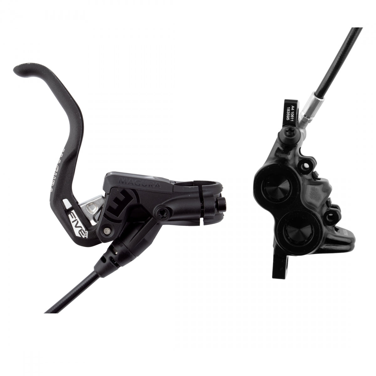 MAGURA MAG MT5 HC FrontoRearR w/LVR HC1 BK/N-RD - MAGURA