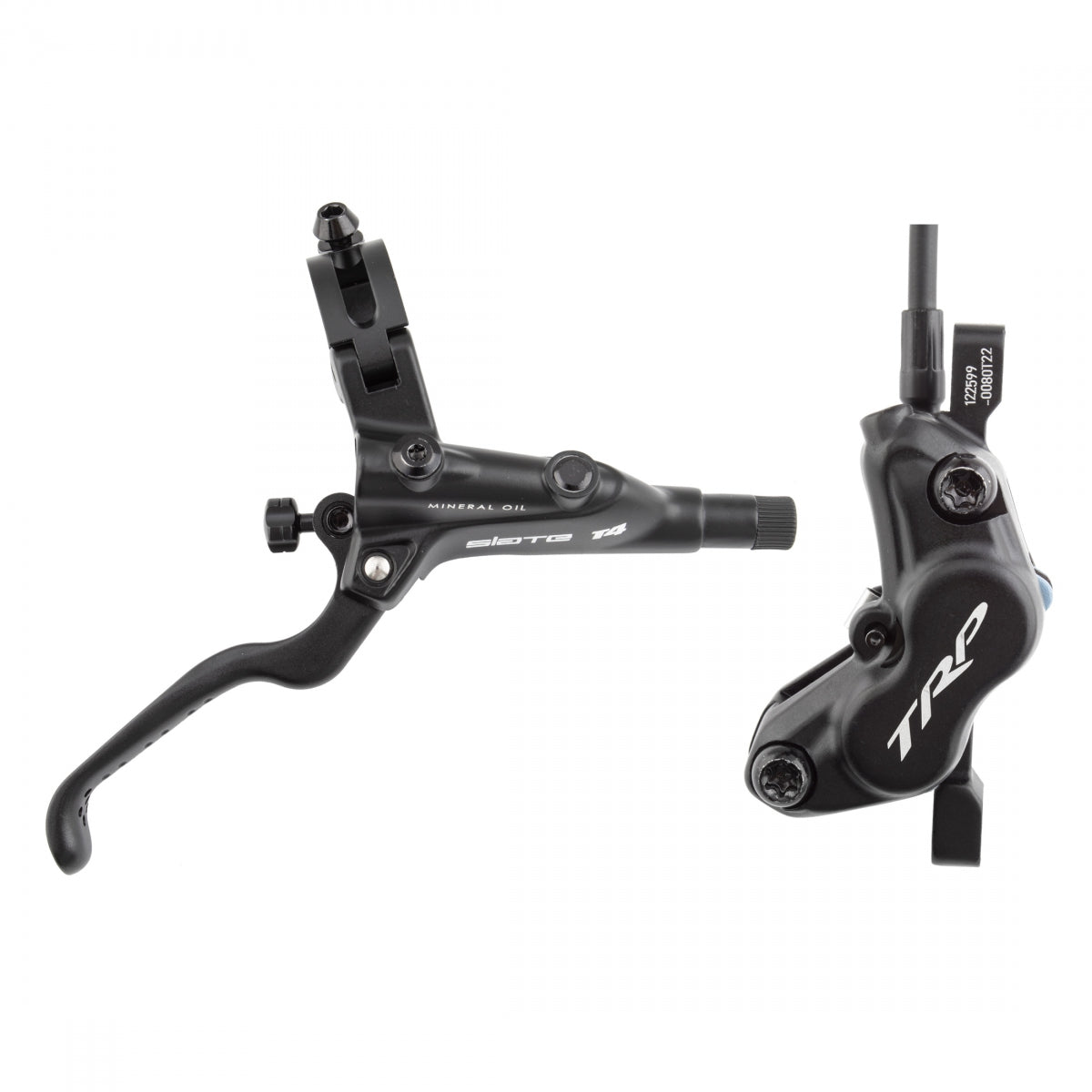 TRP SLATE T4 Rear w/LVR no/ROTOR BK/BK - TRP
