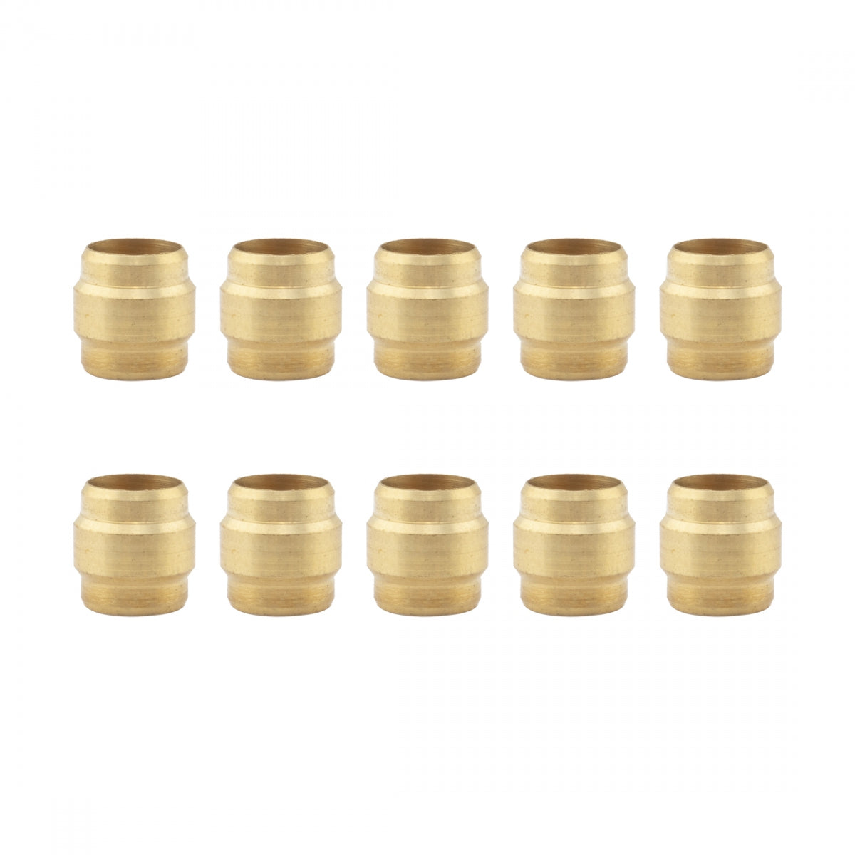 SUNLITE SUNLT HOSE FITNG OLIVE PT02 5mm BRASS FOR SRAM/AVID/MAGURA/FORMULA BGof10 - SUNLITE