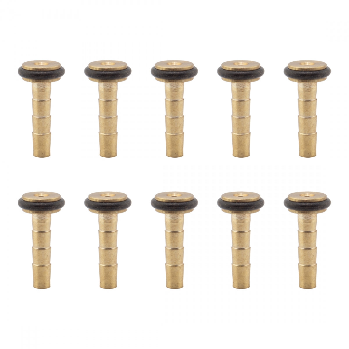 SUNLITE SUNLT HOSE FITNG BARB PT23 2.1mm BRASS w/O-RING f/FORMULA BGof10 - SUNLITE