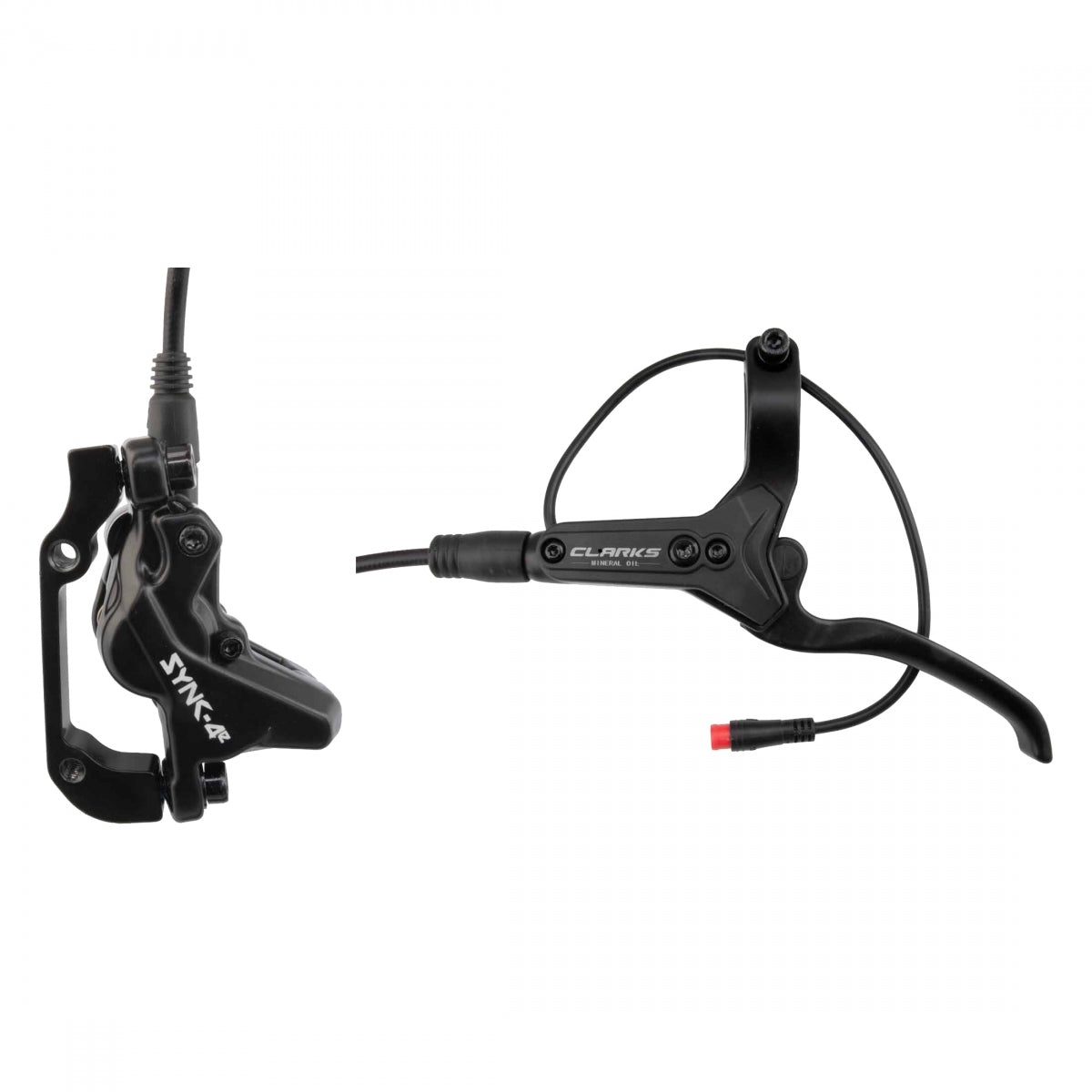 CLARKS CLK SYNC-4E HYD Front w/LVR  NO ROTOR BK - CLARKS